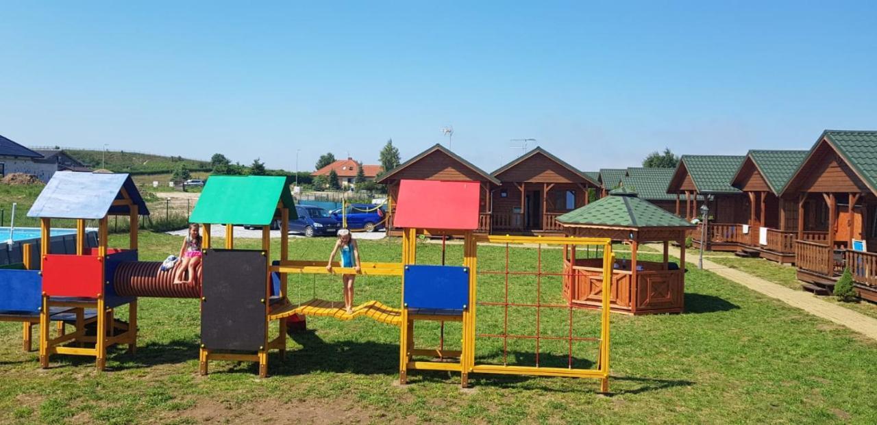 Domki Eldorado Ujście-Darłowskie Buitenkant foto